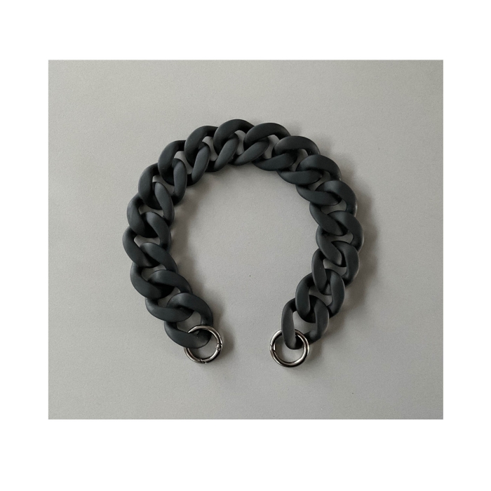 Chain Acryl deepblack 37 cm